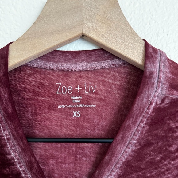Zoe & Liv | burnt boho tee - Picture 2 of 2